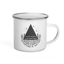 将图片加载到图库查看器,Adventure Enamel Mug