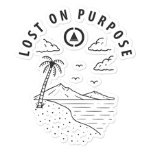 将图片加载到图库查看器,Lost on Purpose Sticker
