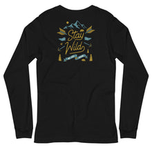 将图片加载到图库查看器,Stay Wild Unisex Long Sleeve T