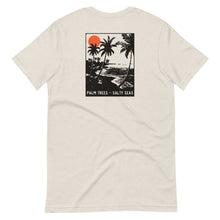 将图片加载到图库查看器,Palm Trees - Salty Seas T