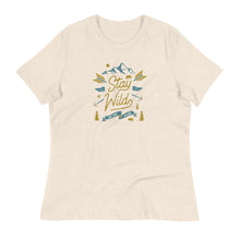 将图片加载到图库查看器,Stay Wild Women's Relaxed T