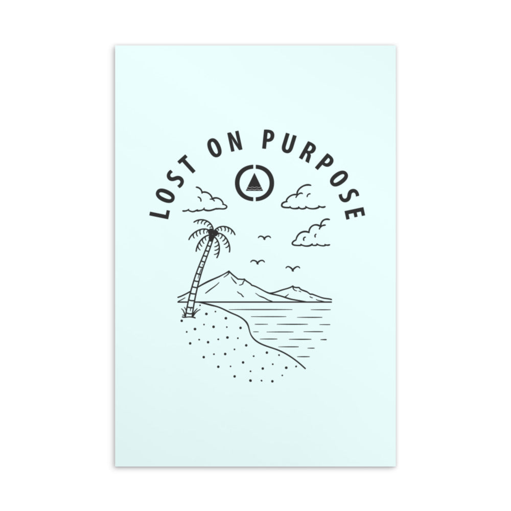 Lost on Purpose Postcard